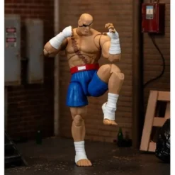 Ultra Street Fighter II Deluxe Actionfigur 1:12 Sagat