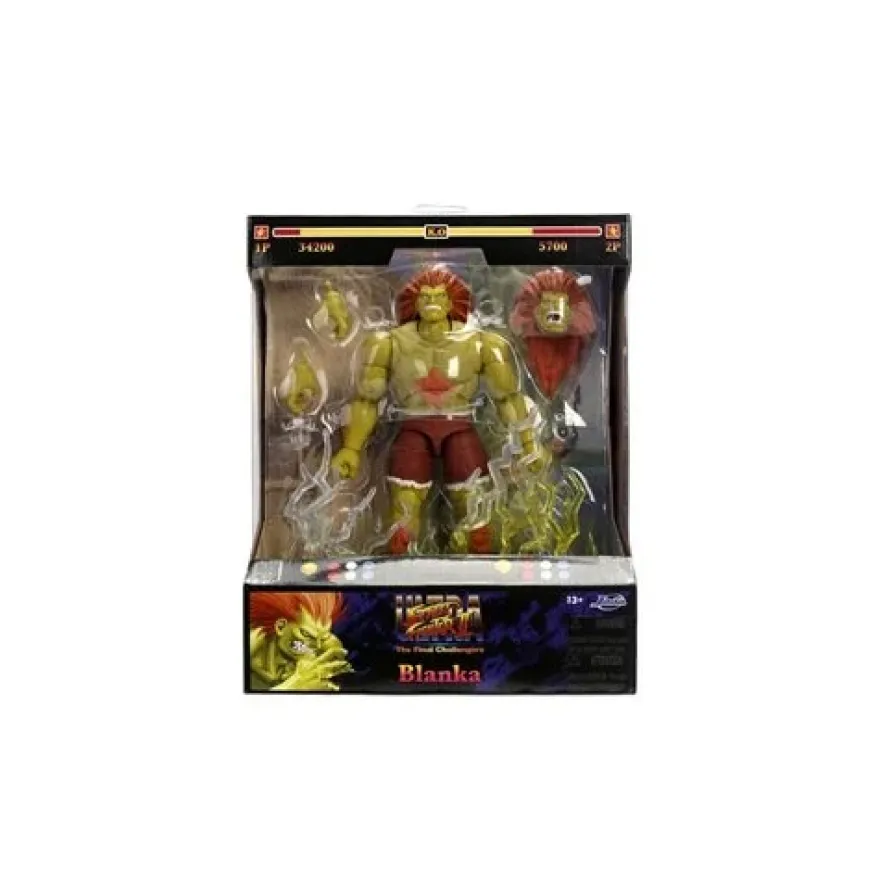 Ultra Street Fighter II Deluxe Actionfigur 1:12 Blanka