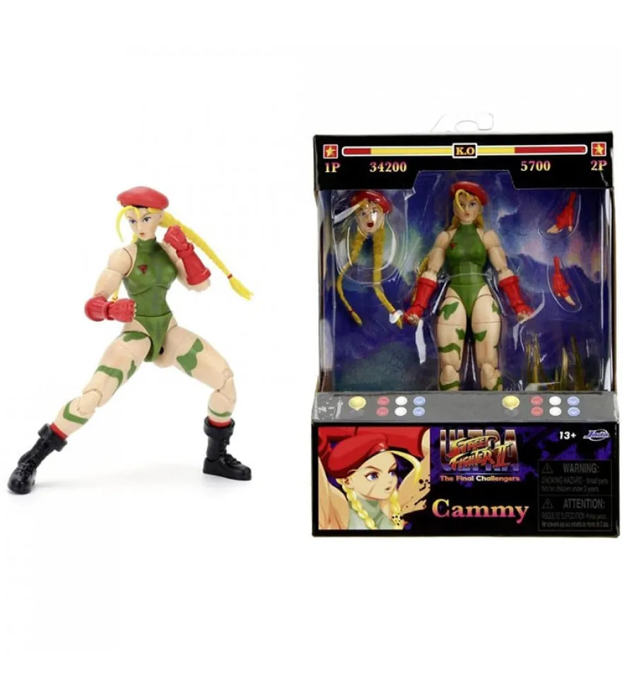 Ultra Street Fighter II: The Final Challengers Actionfigur 1:12 Cammy 15 cm
