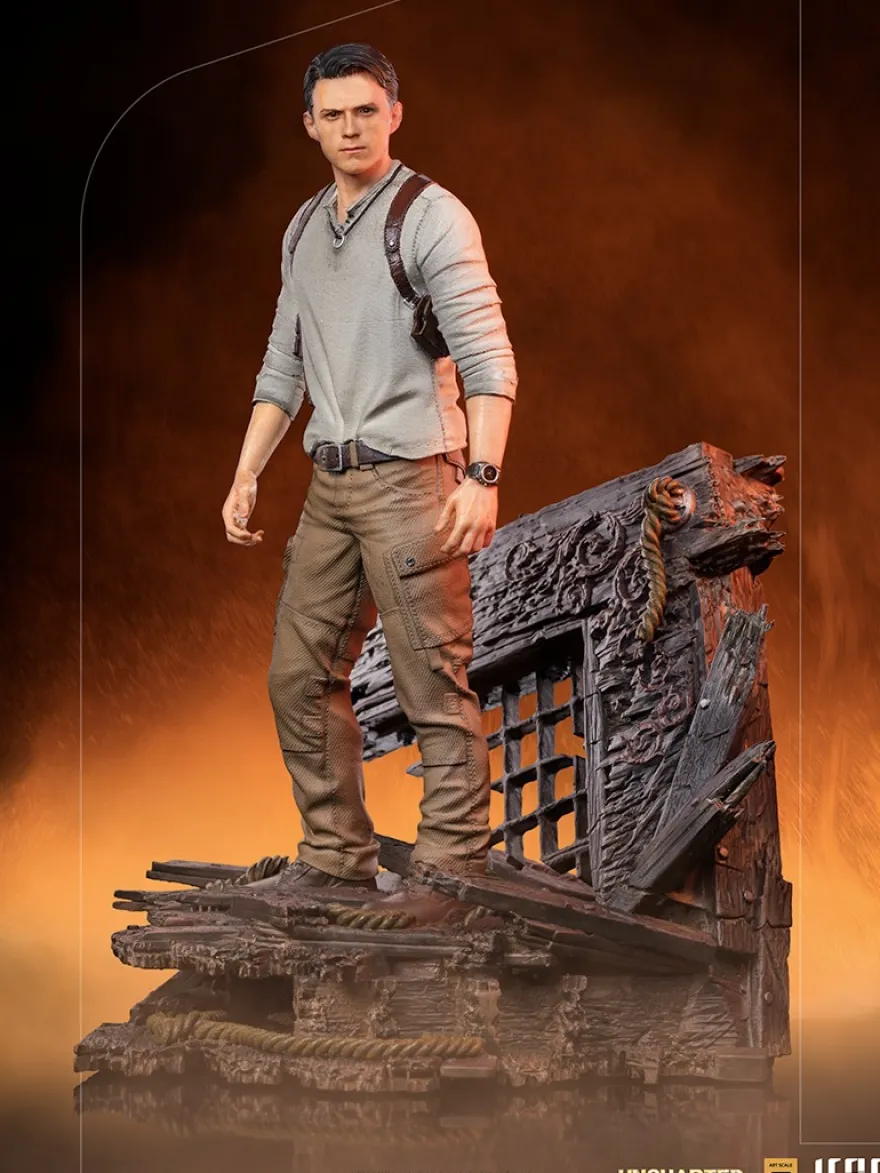 Uncharted (Movie) Art Scale Statue 1/10 Nathan Drake (Deluxe)