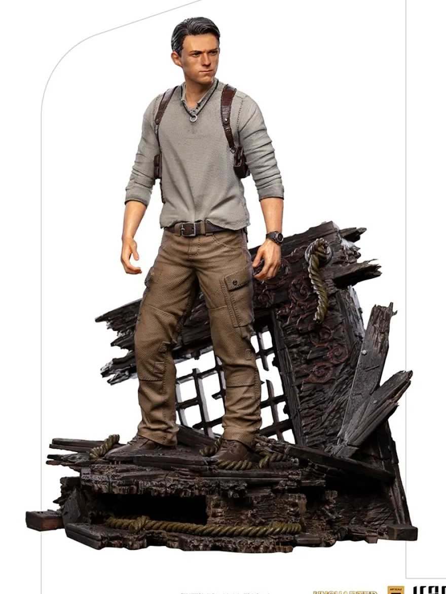 Uncharted (Movie) Art Scale Statue 1/10 Nathan Drake (Deluxe)