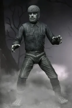 Universal Monsters Actionfigur Ultimate The Wolf Man (Black & White)