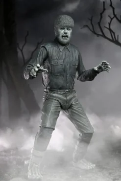 Universal Monsters Actionfigur Ultimate The Wolf Man (Black & White)