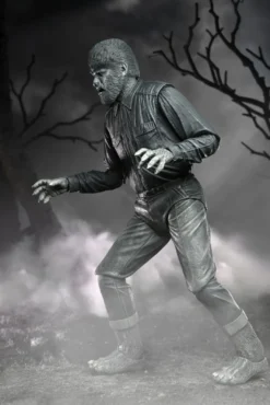 Universal Monsters Actionfigur Ultimate The Wolf Man (Black & White)