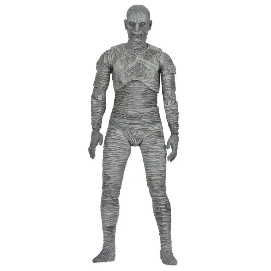 Universal Monsters Actionfigur Ultimate The Mummy (Black & White)