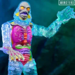 Universal Monsters Super Cyborg Creature from the Black Lagoon (Clear)