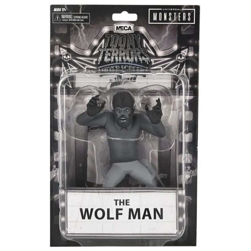 Universal Monsters Toony Terrors Actionfiguren 15 cm Series 10 Silver Screen The Wolfman