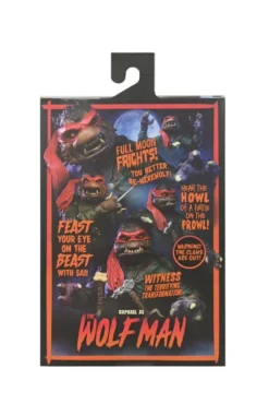 Universal Monsters x Teenage Mutant Ninja Turtles Actionfigur Ultimate Raphael as The Wolfman 18 cm