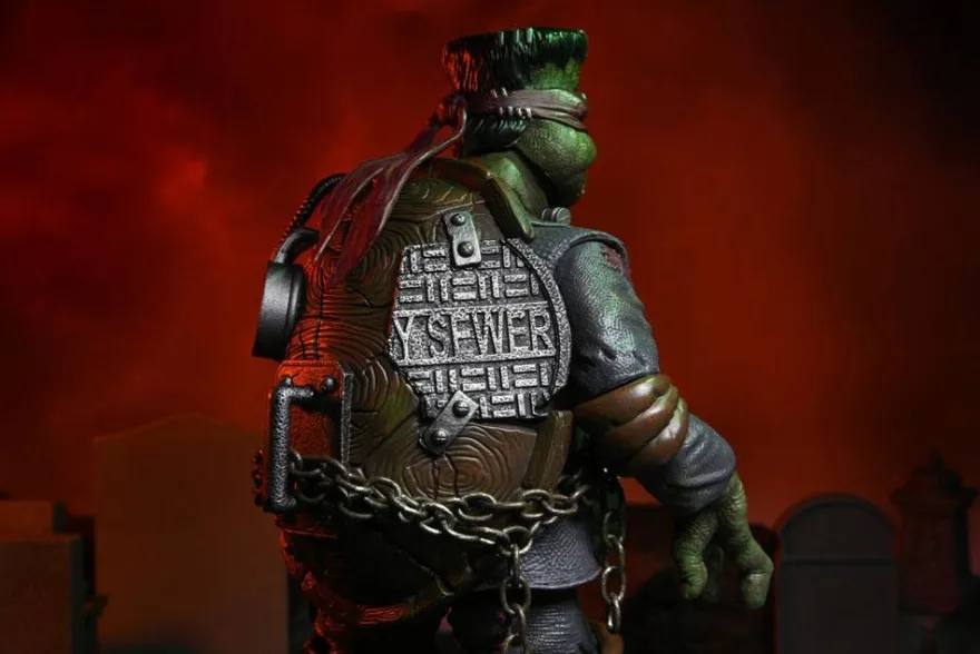 Universal Monsters x TMNT Actionfigur Ultimate Raphael as Frankenstein's Monster