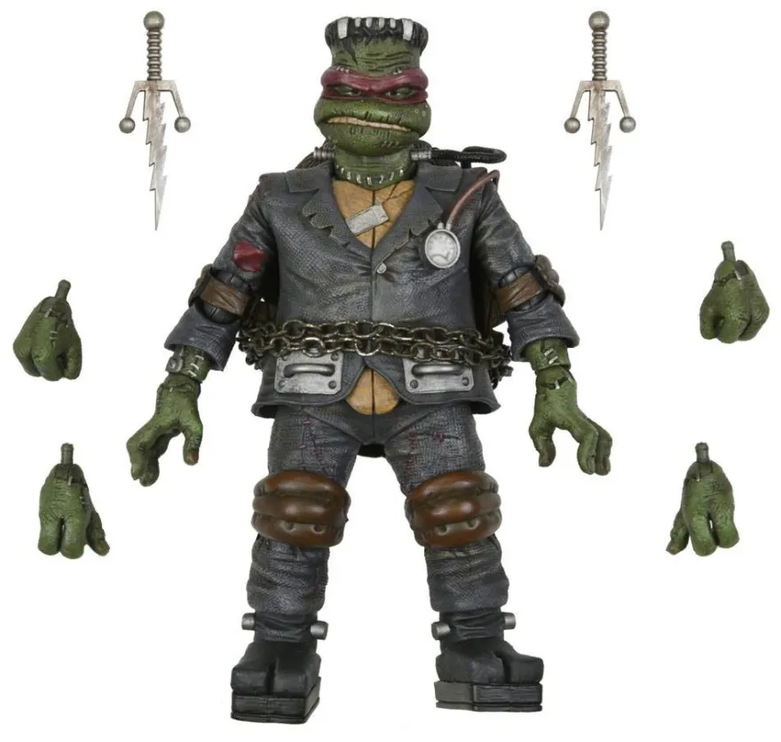 Universal Monsters x TMNT Actionfigur Ultimate Raphael as Frankenstein's Monster
