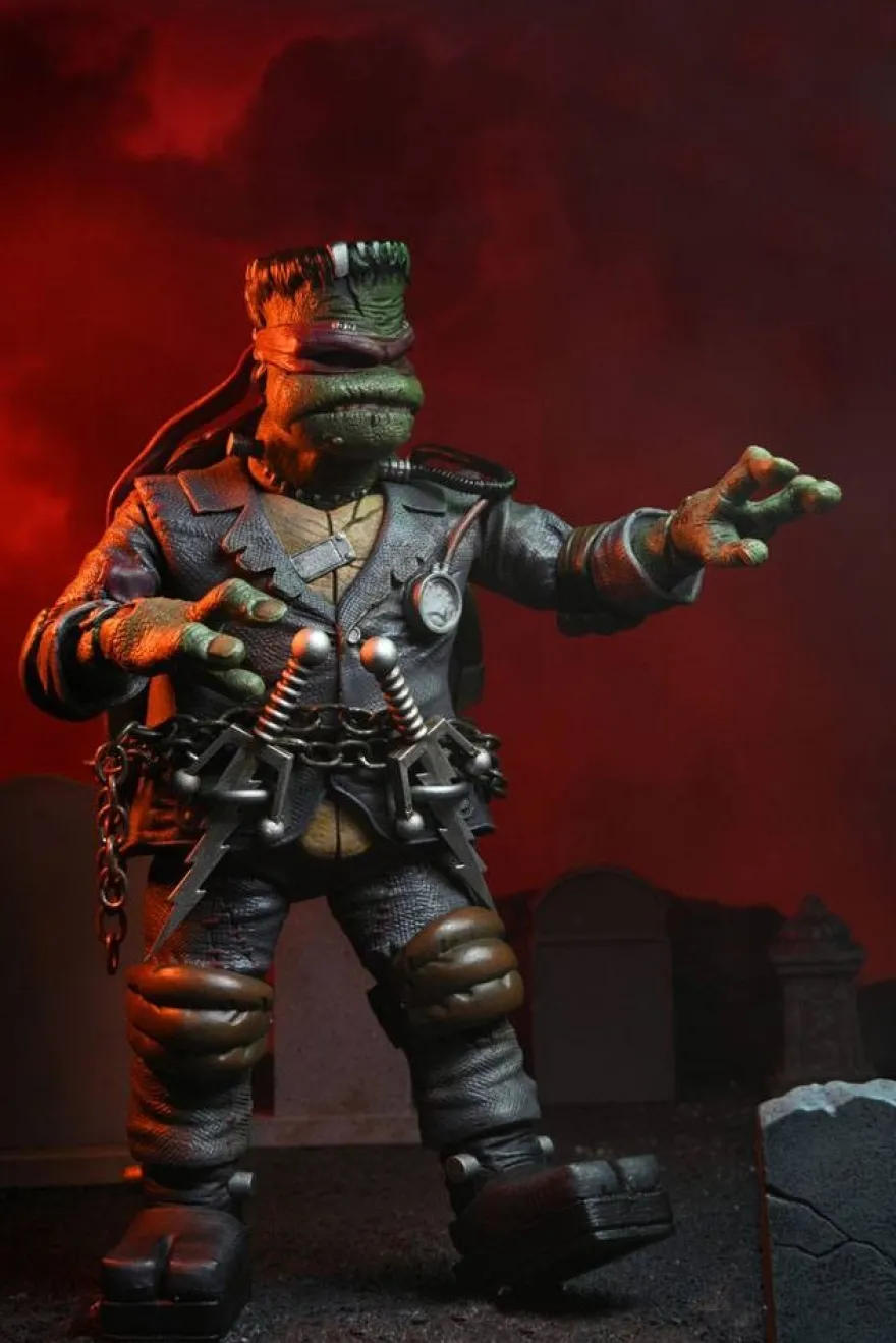 Universal Monsters x TMNT Actionfigur Ultimate Raphael as Frankenstein's Monster