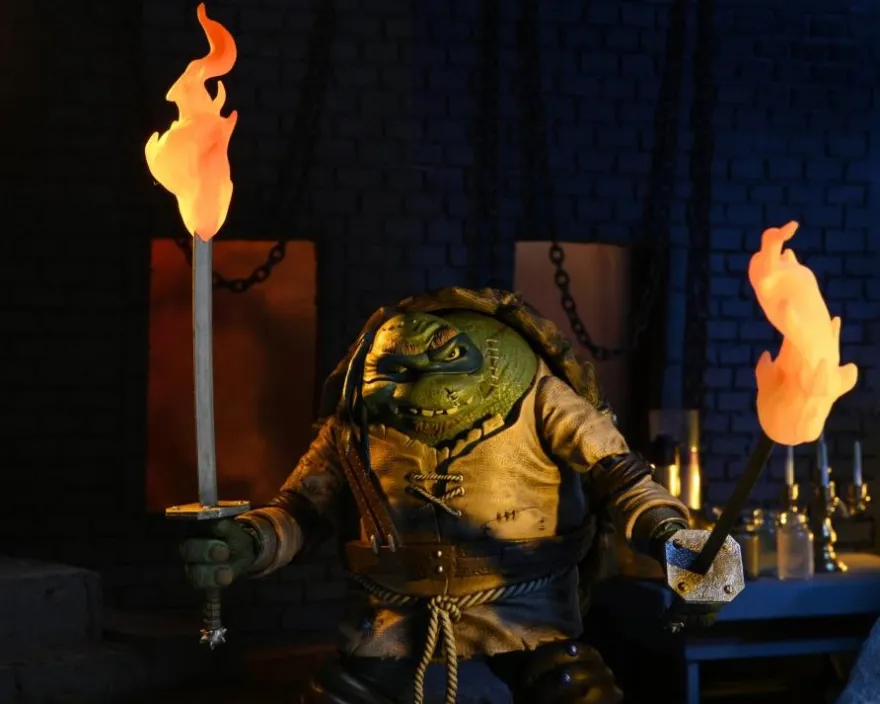 Universal Monsters x TMNT Actionfigur Ultimate Leonardo as The Hunchback