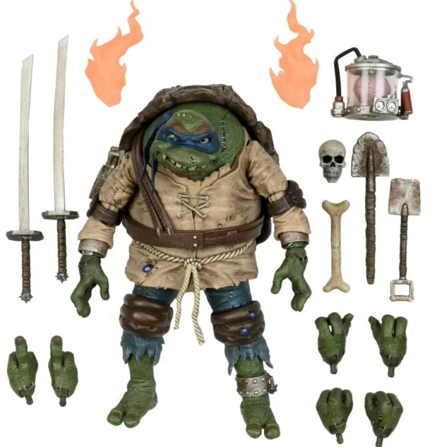 Universal Monsters x TMNT Actionfigur Ultimate Leonardo as The Hunchback