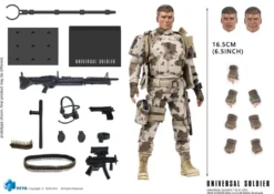 Universal Soldier Exquisite Super Series Actionfigur 1:12 Andrew Scott 16 cm