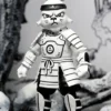 Usagi Yojimbo Actionfigur Samurai Usagi Yojimbo Black & White Figur 18 cm