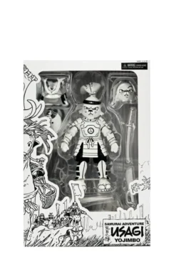Usagi Yojimbo Actionfigur Samurai Usagi Yojimbo Black & White Figur 18 cm