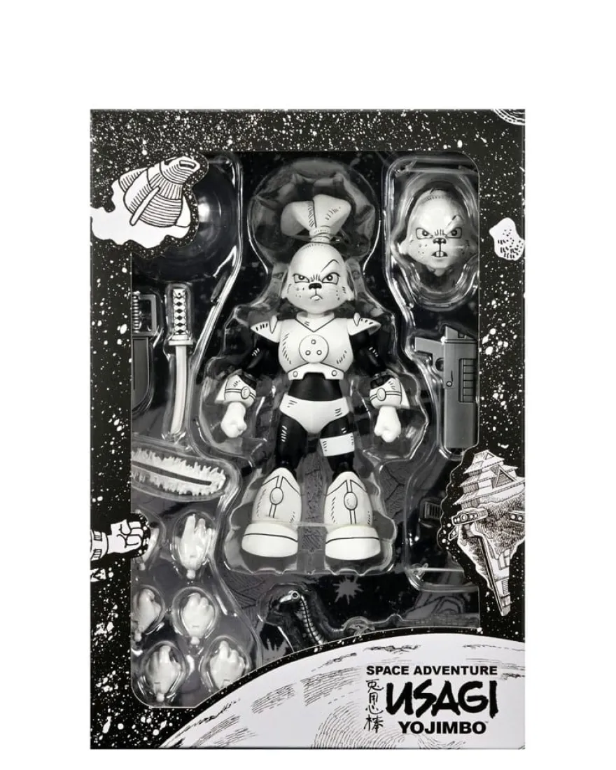 Usagi Yojimbo Actionfigur Space Usagi Yojimbo Black & White Figur 18 cm