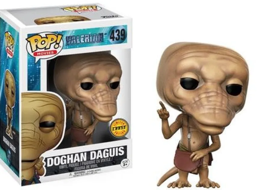 Valerian Funko Pop! Vinylfigur Doghan Daguis (Brown Bag) 439 (Chase)