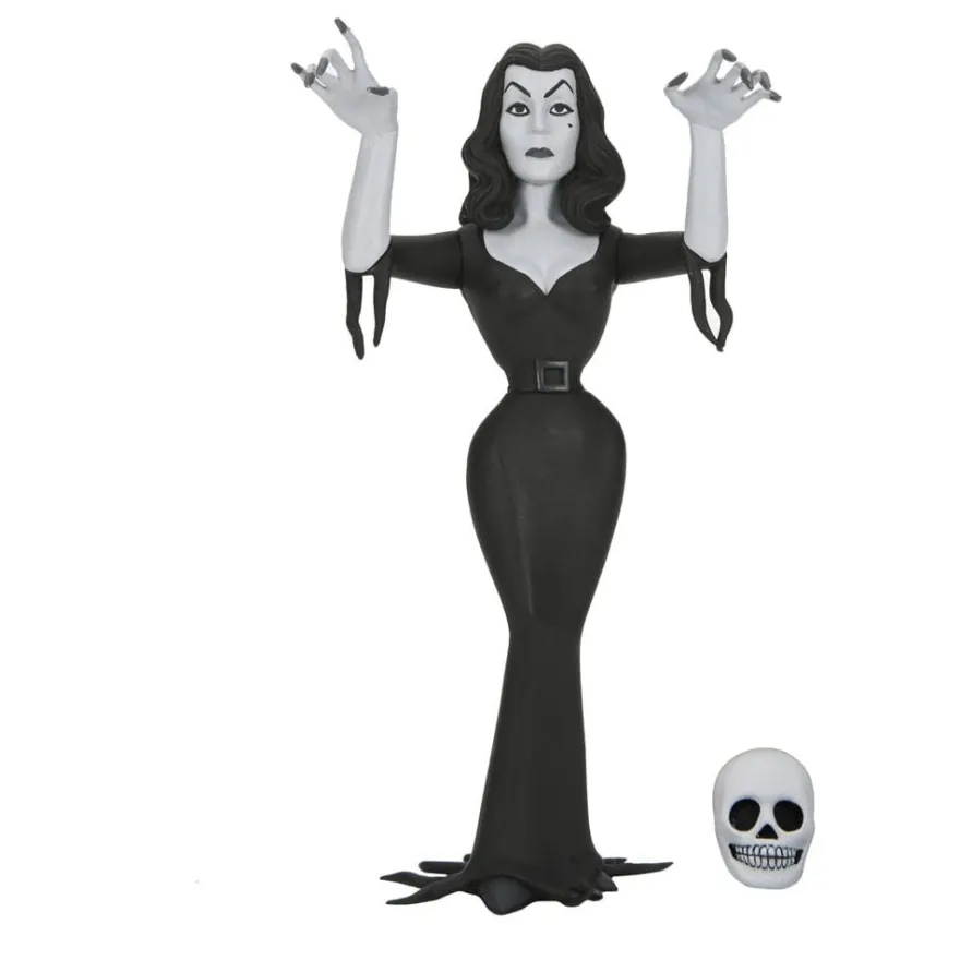 Vampira Toony Terrors Actionfigur Vampira Silver Screen Edition 15 cm