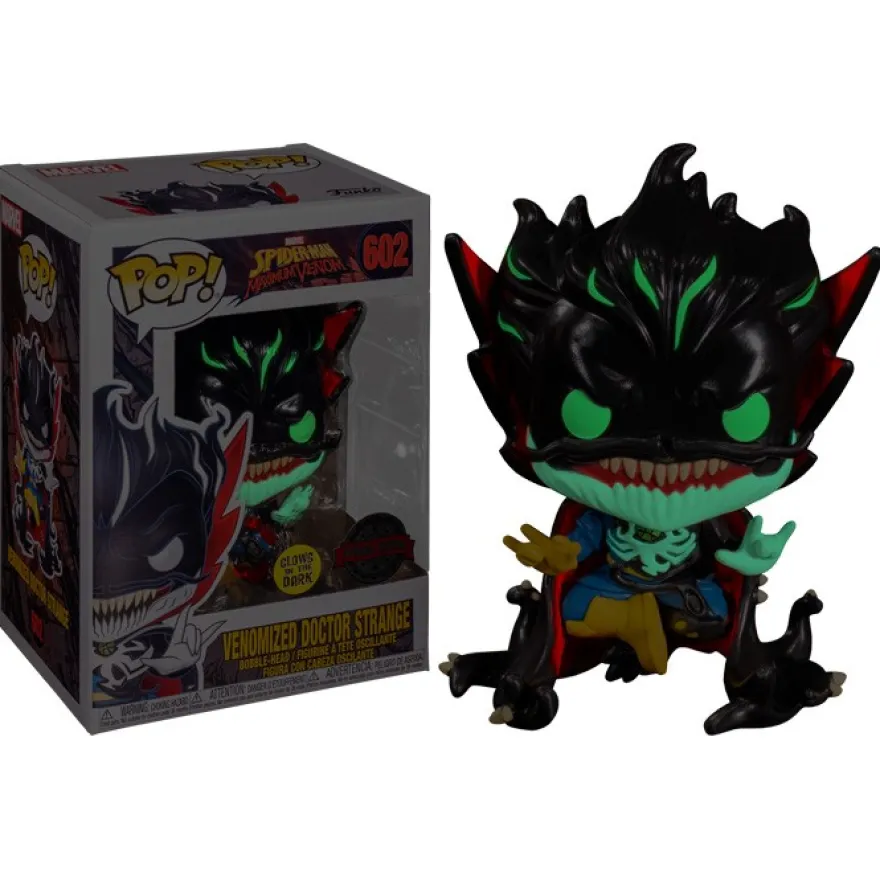 Venom Funko Pop! Vinylfigur Venomized Doctor Strange (Glow-in-the-Dark) Exclusive