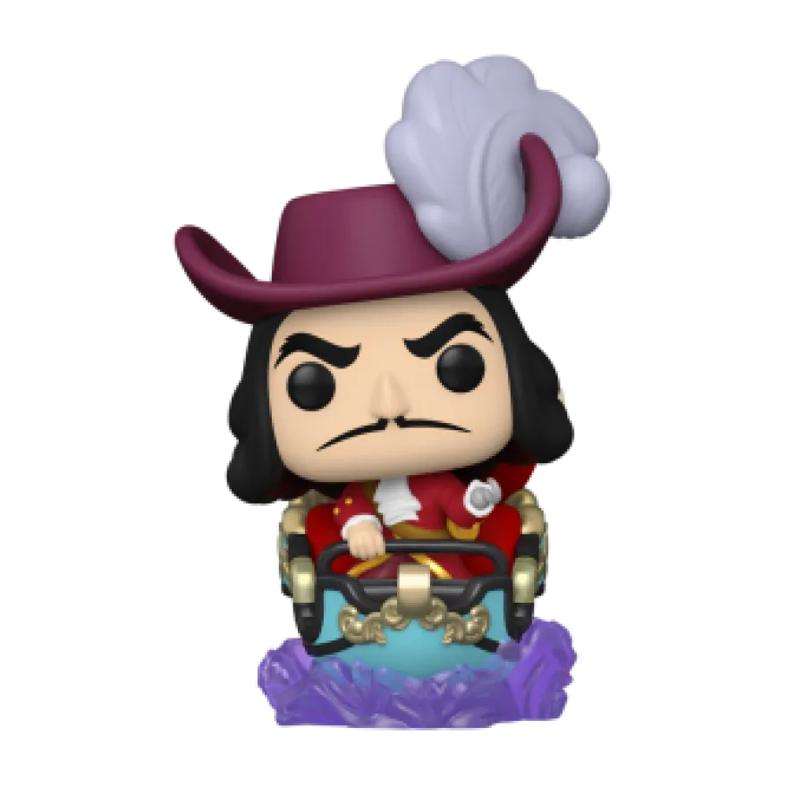 Walt Disney World 50th Anniversary Funko Pop! Rides Vinylfigur Captain Hook on Peter Pan's Flight Ri