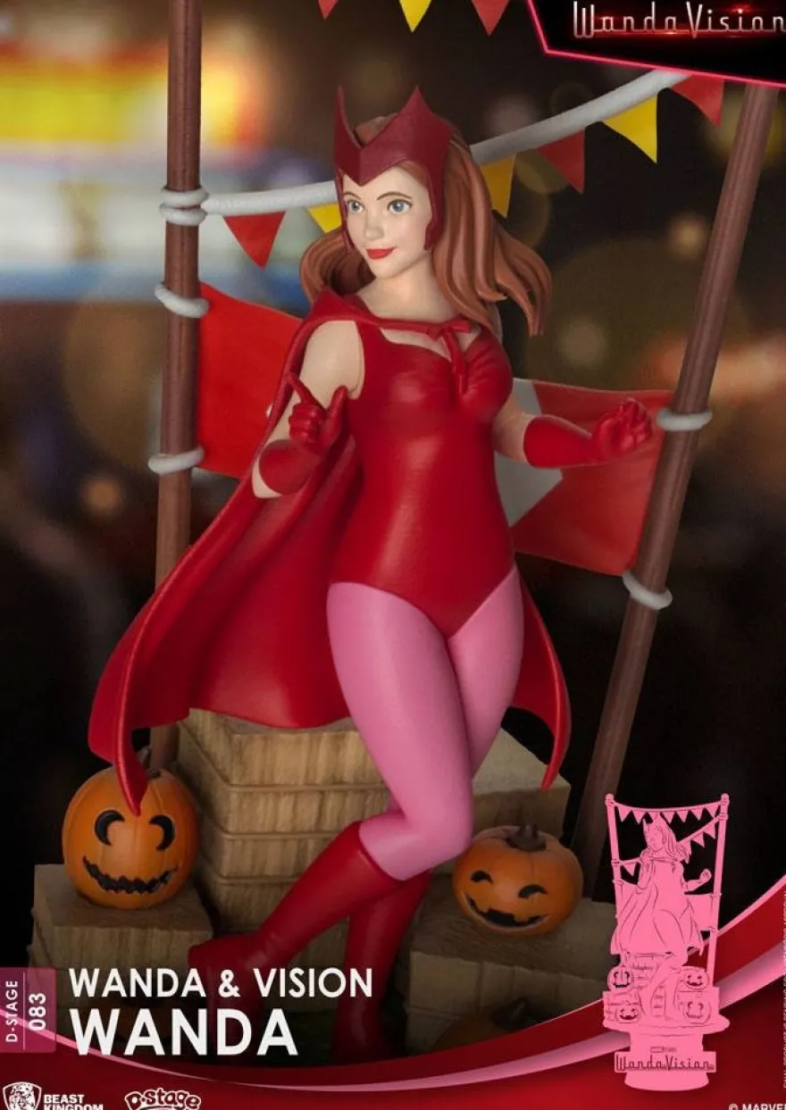 WandaVision D-Stage Diorama Statue Wanda (Closed Box Version)
