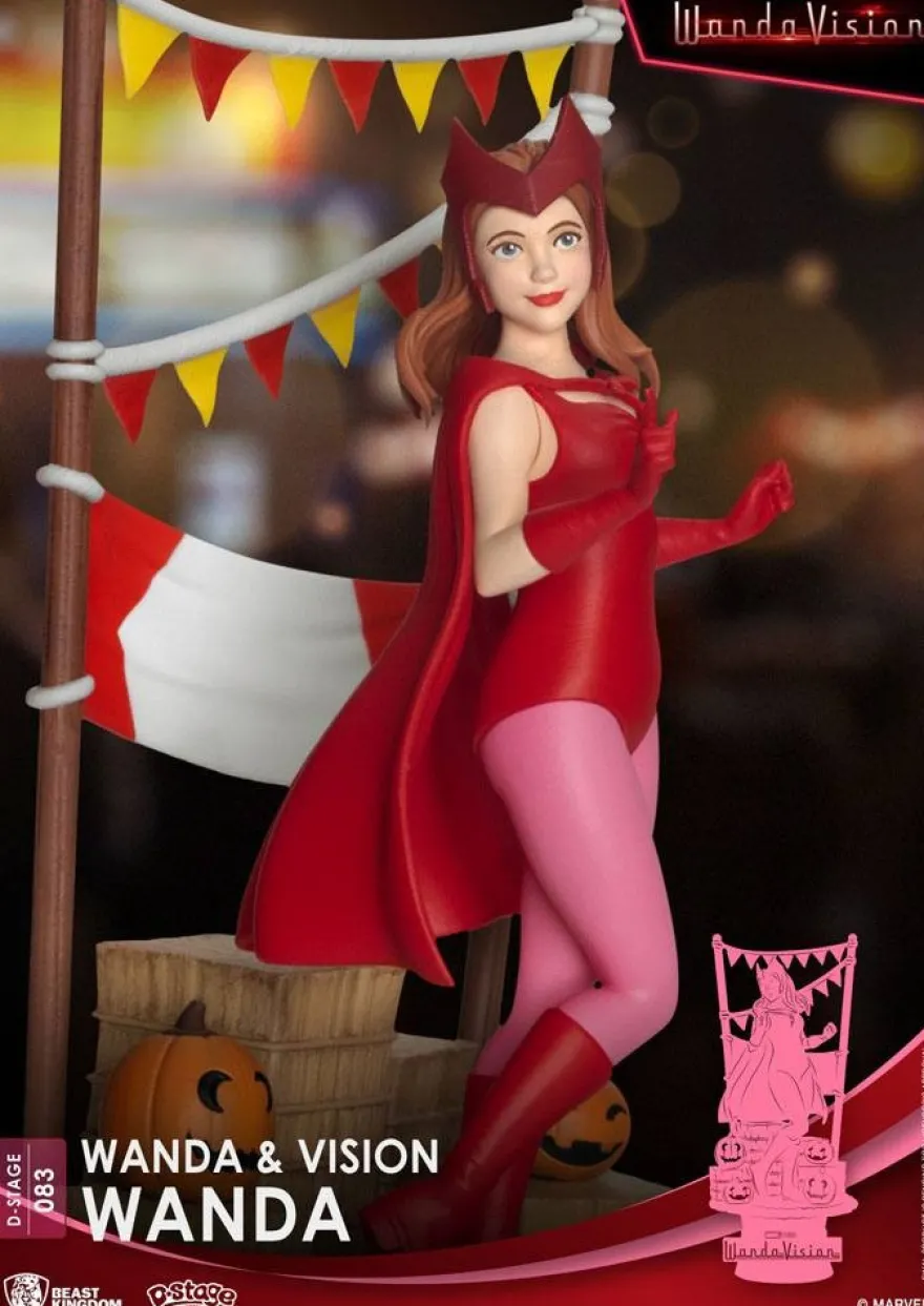 WandaVision D-Stage Diorama Statue Wanda (Closed Box Version)