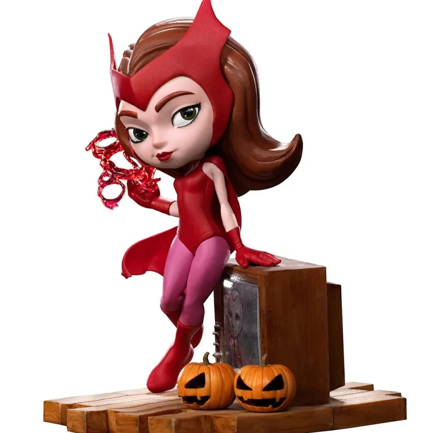 WandaVision Wanda Halloween Version MiniCo Vinyl Figur