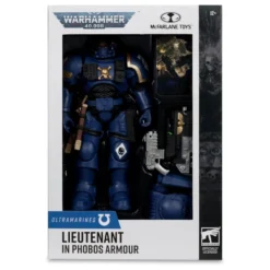 Warhammer 40,000 Actionfigur Lieutenant in Phobos Armor (Ultramarines) 18 cm