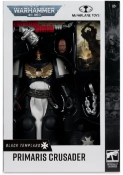 Warhammer 40,000 Actionfigur Primaris Crusader (Black Templars) 18 cm