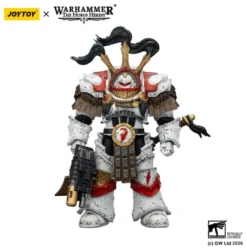 Warhammer 40,000 Actionfigur White Scars Legion Praetor in Cataphractii Terminator Armour 14 cm