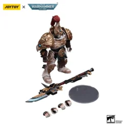 Warhammer 40k Actionfigur 1/18 Adeptus Custodes Solar Watch Custodian Guard with Guardian Spear 12 c