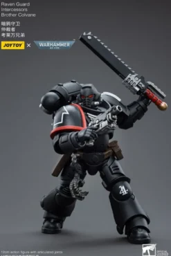 Warhammer 40k Actionfigur 1/18 Raven Guard Intercessors Brother Colvane 12 cm