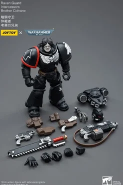 Warhammer 40k Actionfigur 1/18 Raven Guard Intercessors Brother Colvane 12 cm