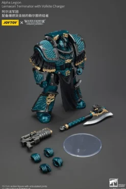 Warhammer The Horus Heresy Actionfigur Alpha Legion Lernaean Terminator with Volkite Charger 20 cm