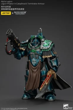 Warhammer The Horus Heresy Actionfigur Alpha Legion Legion Praetor in Cataphractii Terminator Armour