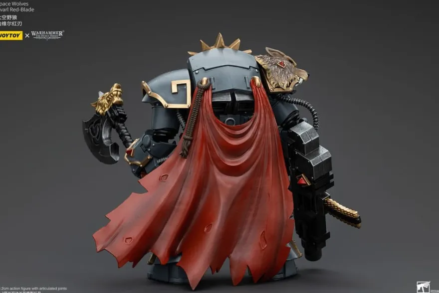 Warhammer The Horus Heresy Actionfigur 1/18 Space Wolves Hvarl Red-Blade 14 cm