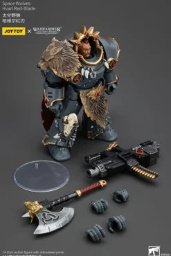 Warhammer The Horus Heresy Actionfigur 1/18 Space Wolves Hvarl Red-Blade 14 cm