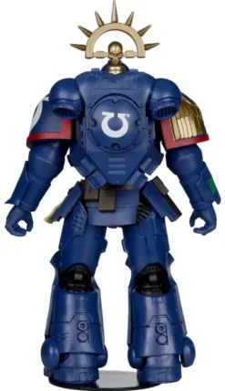 Warhammer 40,000 Total War Actionfigur 3rd Company Lieutenant (Ultramarines) 18 cm