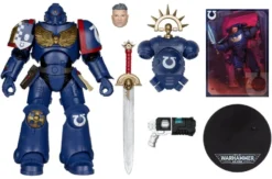 Warhammer 40,000 Total War Actionfigur 3rd Company Lieutenant (Ultramarines) 18 cm