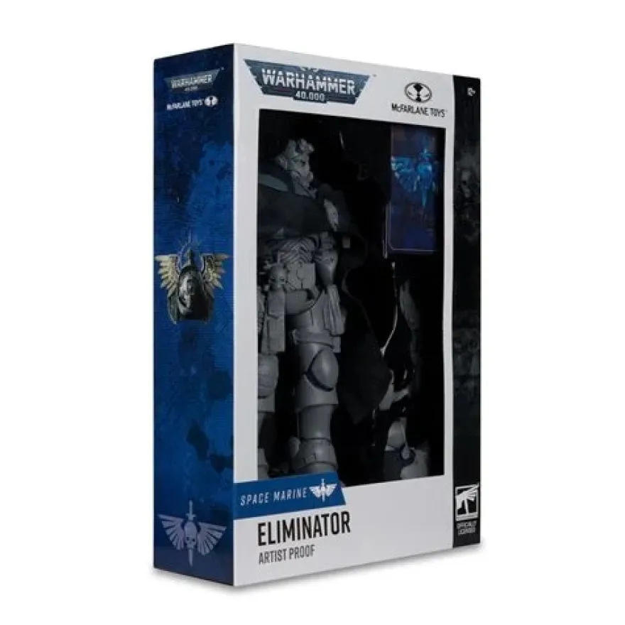Warhammer 40000 Wave 9 7-Inch Scale Space Marine Eliminator (Artist Proof)