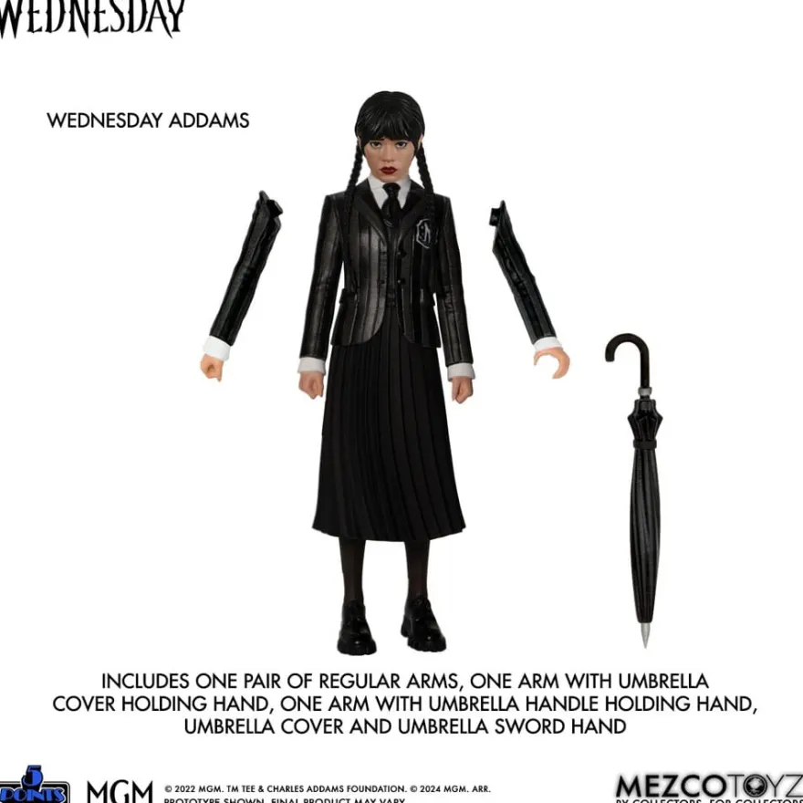 Wednesday 5 Points Figuren Wednesday & Enid Boxed Set 10 cm