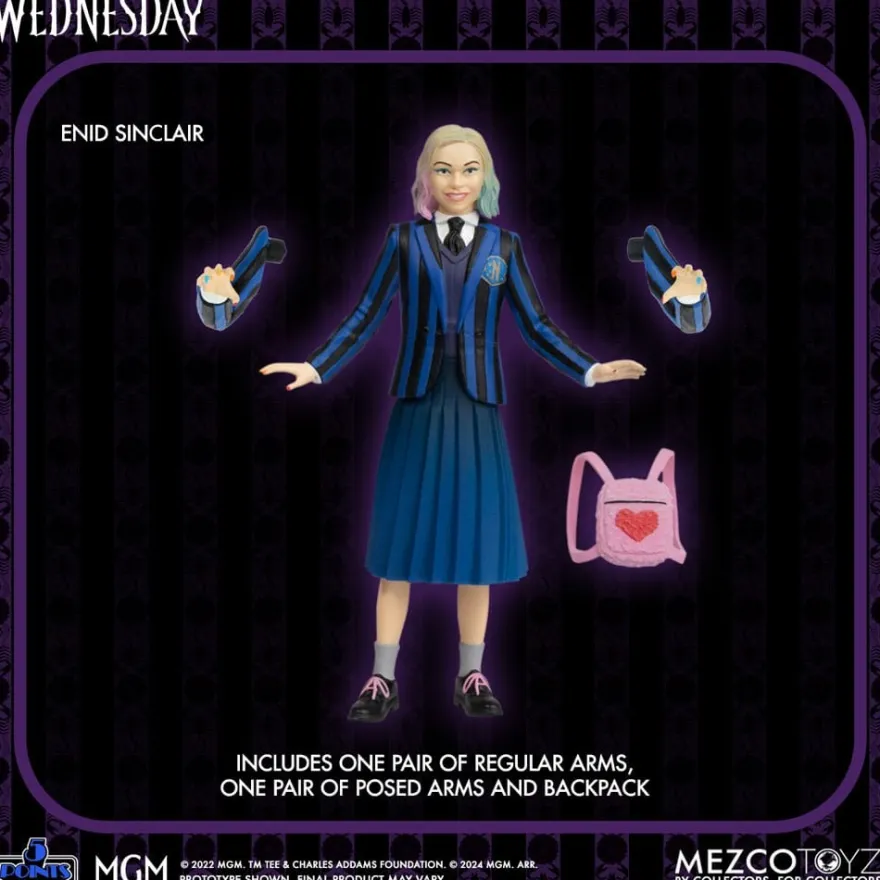 Wednesday 5 Points Figuren Wednesday & Enid Boxed Set 10 cm
