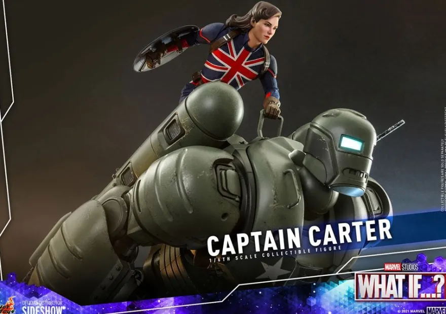What If...? Animated Series Masterpiece Actionfigur 1/6 Captain Carter