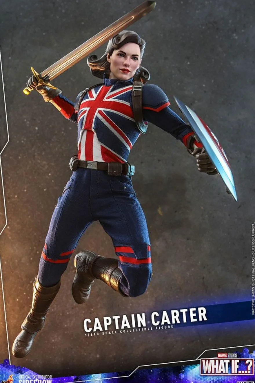 What If...? Animated Series Masterpiece Actionfigur 1/6 Captain Carter