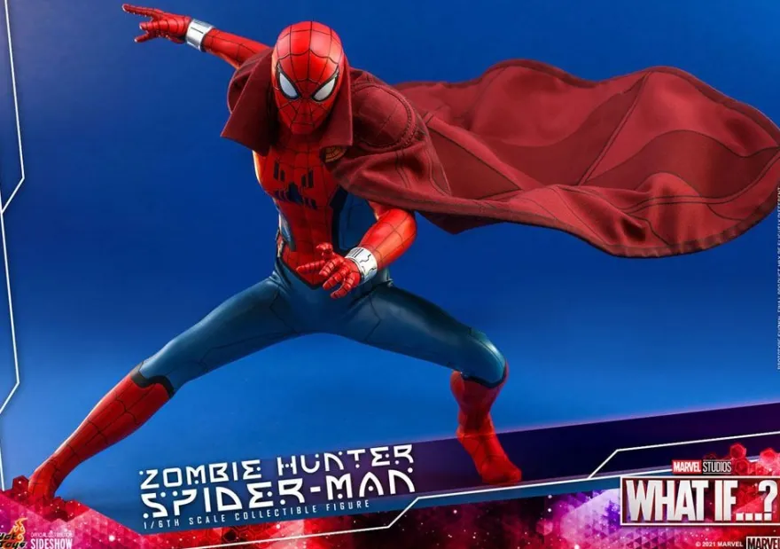 What If...? Animated Series Masterpiece Actionfigur 1/6 Zombie Hunter Spider-Man