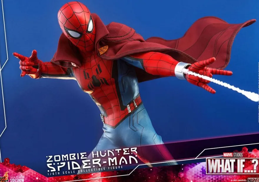 What If...? Animated Series Masterpiece Actionfigur 1/6 Zombie Hunter Spider-Man