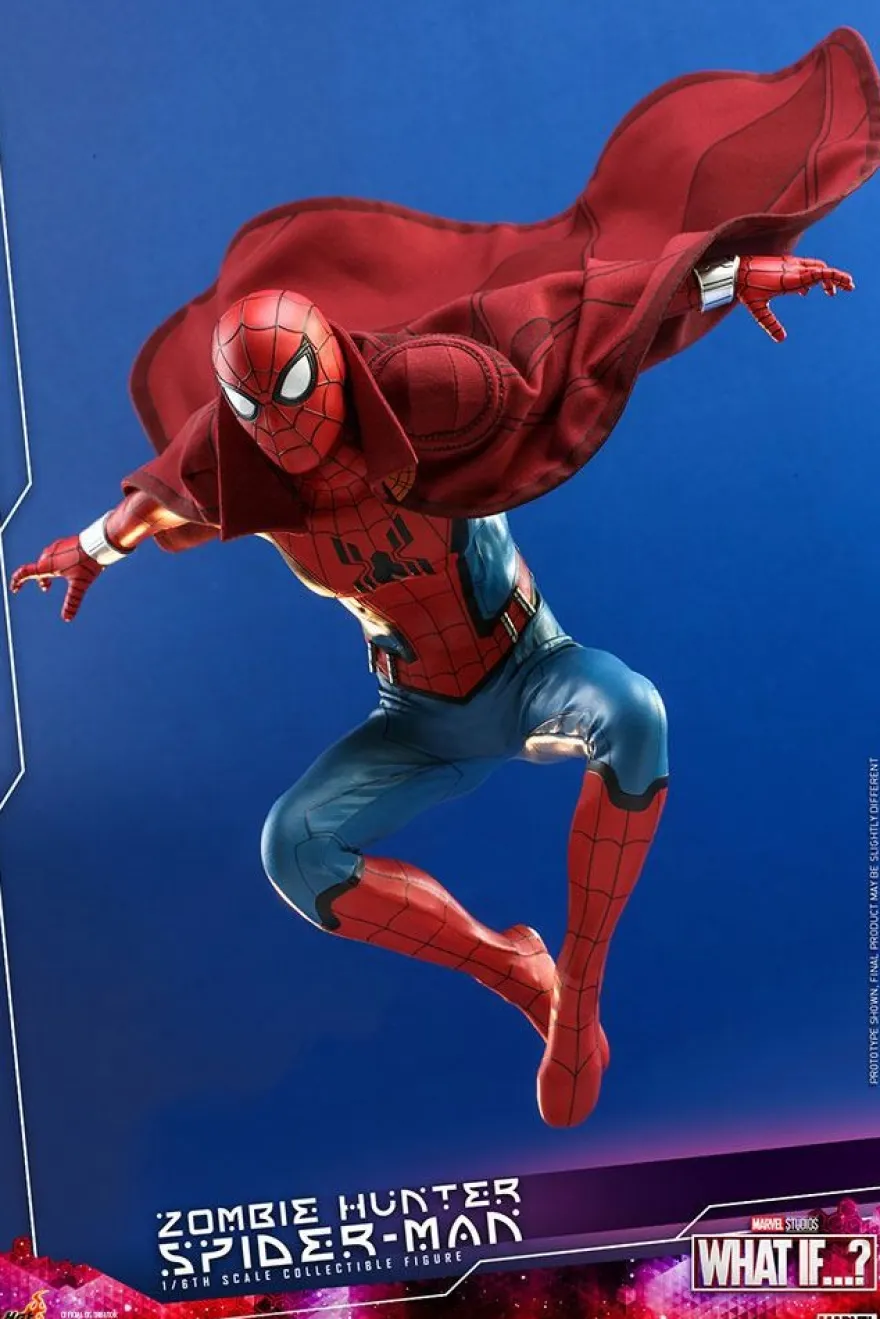 What If...? Animated Series Masterpiece Actionfigur 1/6 Zombie Hunter Spider-Man