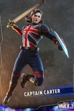 What If...? Animated Series Masterpiece Actionfigur 1/6 Captain Carter