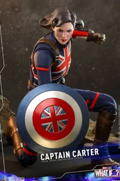 What If...? Animated Series Masterpiece Actionfigur 1/6 Captain Carter